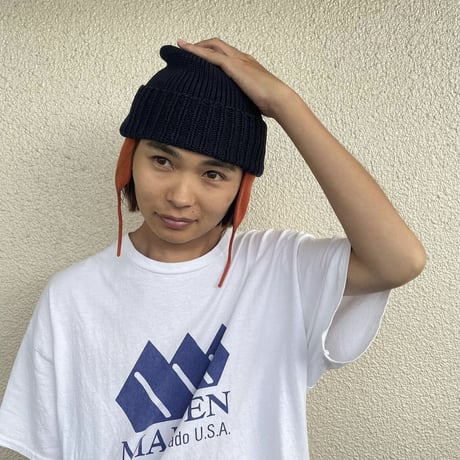 RACAL x 伊藤商店別注 耳当て付きニットキャップ