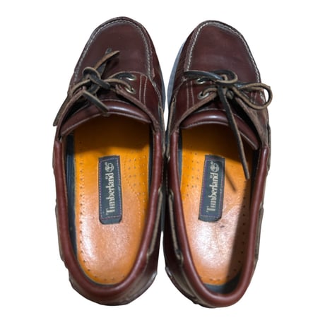 Timberland レザーデッキシューズ 5