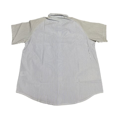 50%off 4WD Stripe Contrast Button Down S/S Shirt