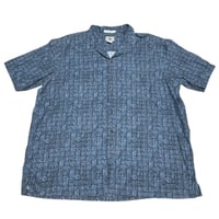 L.L.Bean 総柄 S/S 開襟シャツ 3