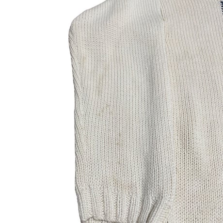 Ralph Lauren COUNTRY“星条旗” モックネック Cotton Knit