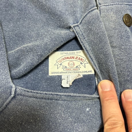 ARMANI JEANS Reversible Denim JKT