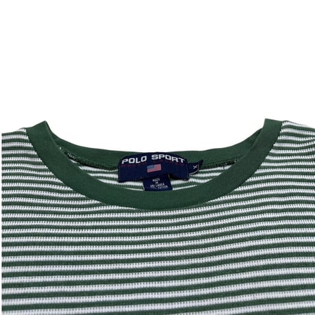 POLO SPORT カノコ ボーダー Tee