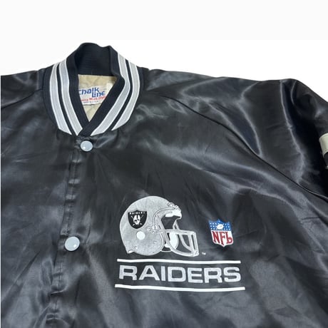 90’s Chalk Line “NFL LA Raiders” Satin Stadium JKT