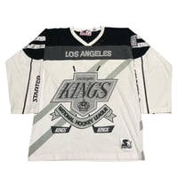 90’s STARTER Los Angeles KINGS ホッケーシャツ型 L/S Tee