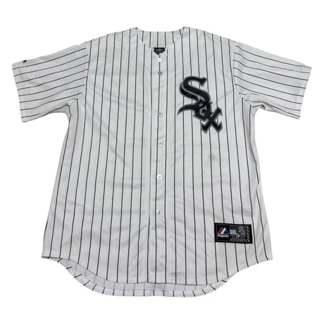 majestic MLB Chicago White Sox ベースボールシャツ