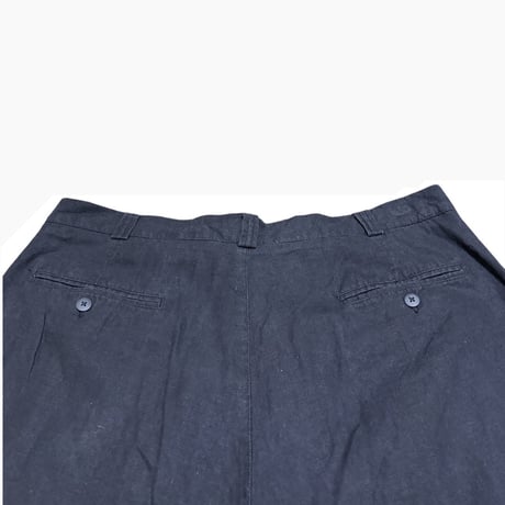 PERRY ELLIS タック Linen ショーツ