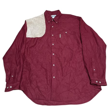 Columbia Wool L/Sシャツ