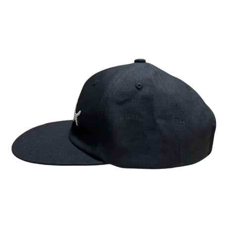 GARBAGE Hard Brim 6Panel Cap (Solidarity) Black
