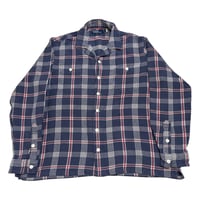 Polo Ralph Lauren Cotton ネル L/Sシャツ (Classic Fit)