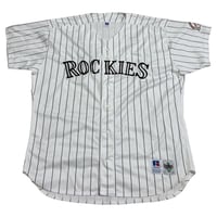 RUSSELL MLB Colorado Rockies ベースボールシャツ