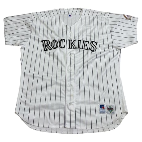 RUSSELL MLB Colorado Rockies ベースボールシャツ