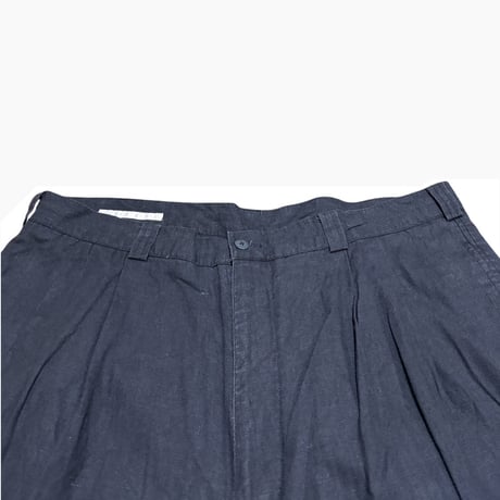 PERRY ELLIS タック Linen ショーツ