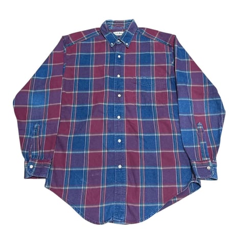L.L.Bean Cottonネル L/Sシャツ 10