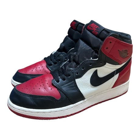 NIKE GS AIR JORDAN 1 RETRO HIGH BRED TOE