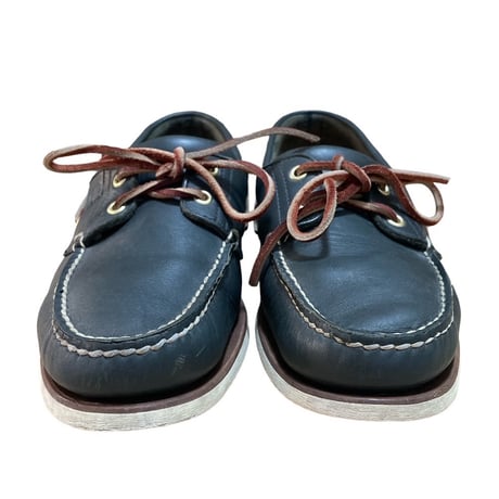Timberland レザーデッキシューズ