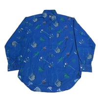 GAP 総柄 L/Sシャツ