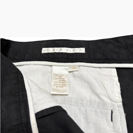 PERRY ELLIS タック Linen ショーツ