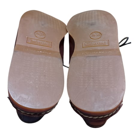 Timberland レザーデッキシューズ 4