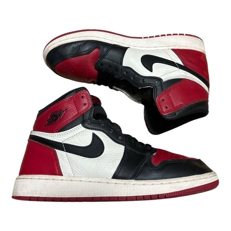 NIKE GS AIR JORDAN 1 RETRO HIGH BRED TOE