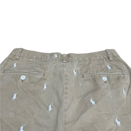 Polo Ralph Lauren 総柄ポニー チノショーツ W33