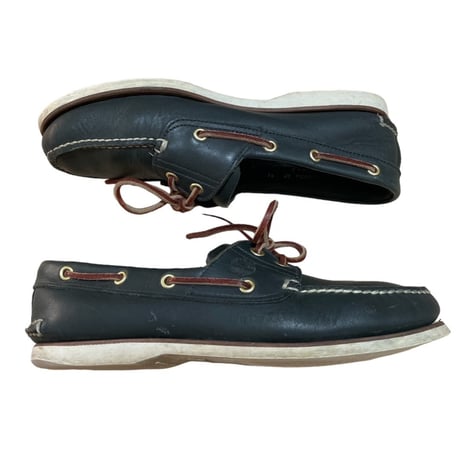 Timberland レザーデッキシューズ