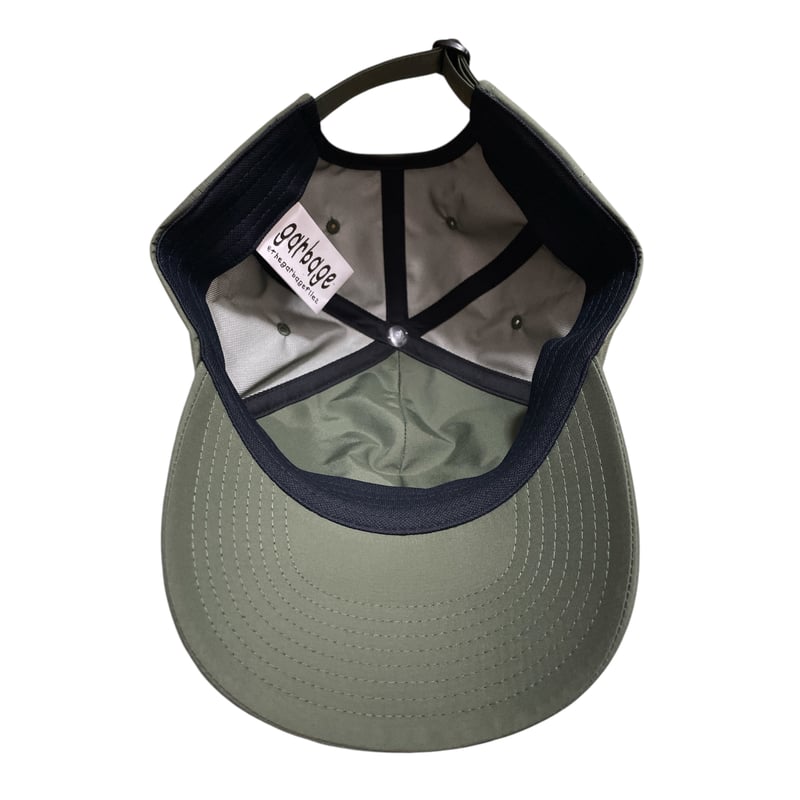 GARBAGE PRE CURVE BRIM 6 PANEL CAP (4:33) Olive