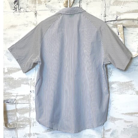50%off 4WD Stripe Contrast Button Down S/S Shirt