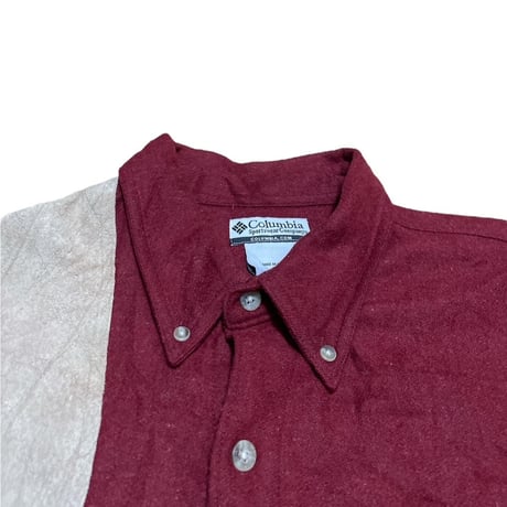 Columbia Wool L/Sシャツ