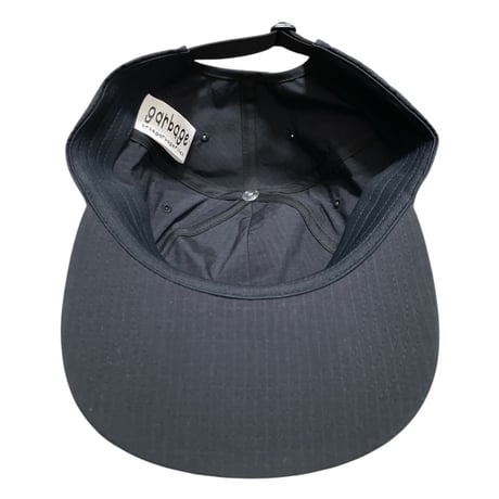 GARBAGE Soft Brim 6Panel Cap (Black)