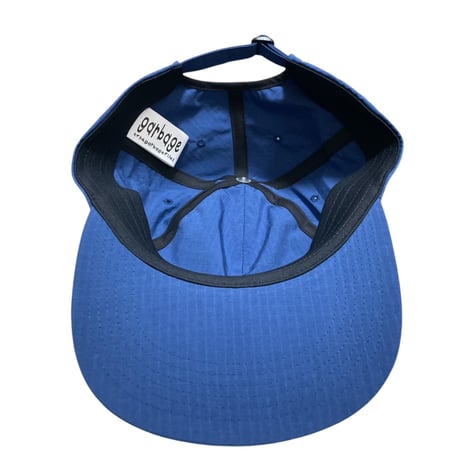 GARBAGE Soft Brim 6Panel Cap (Blue)