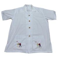 刺繍 S/S シャツ