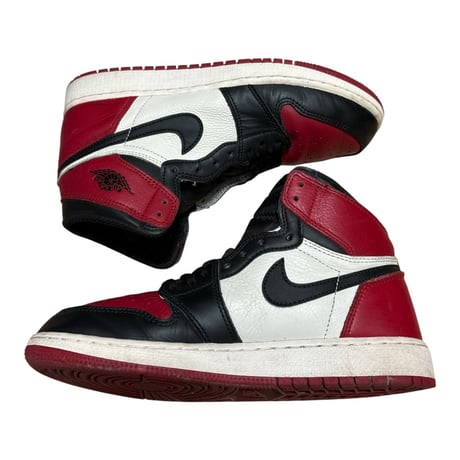 NIKE GS AIR JORDAN 1 RETRO HIGH BRED TOE