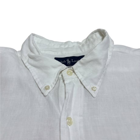 Polo Ralph Lauren リネン S/Sシャツ (Classic Fit)