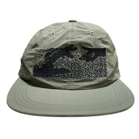 SALE GARBAGE Soft Brim 6Panel Cap (Keep In Touch) Olive