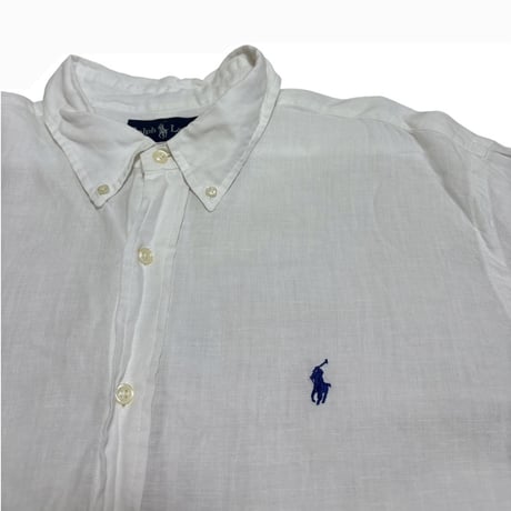 Polo Ralph Lauren リネン S/Sシャツ (Classic Fit)