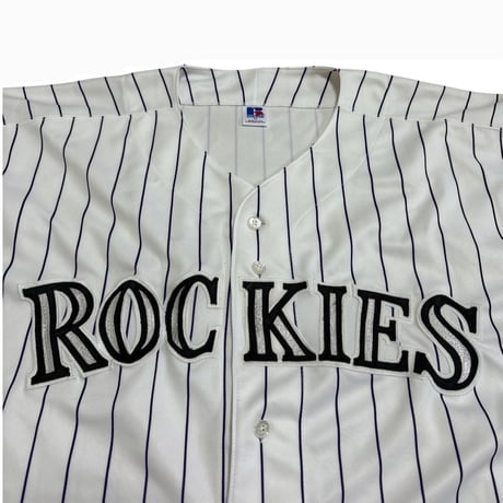 RUSSELL MLB Colorado Rockies ベースボールシャツ