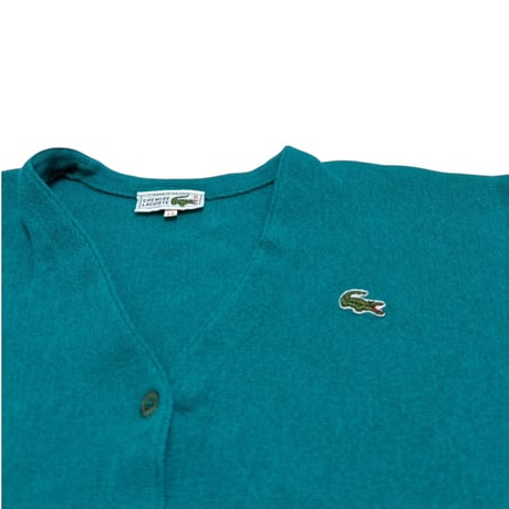 LACOSTE アクリルニットカーディガン 3