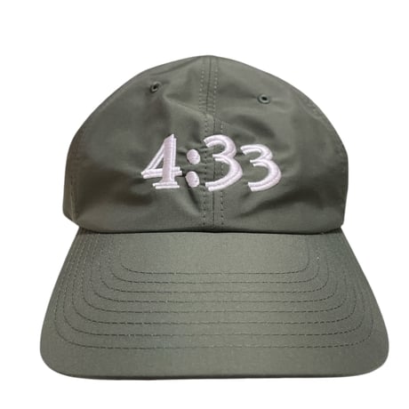 GARBAGE PRE CURVE BRIM 6 PANEL CAP (4:33) Olive x White
