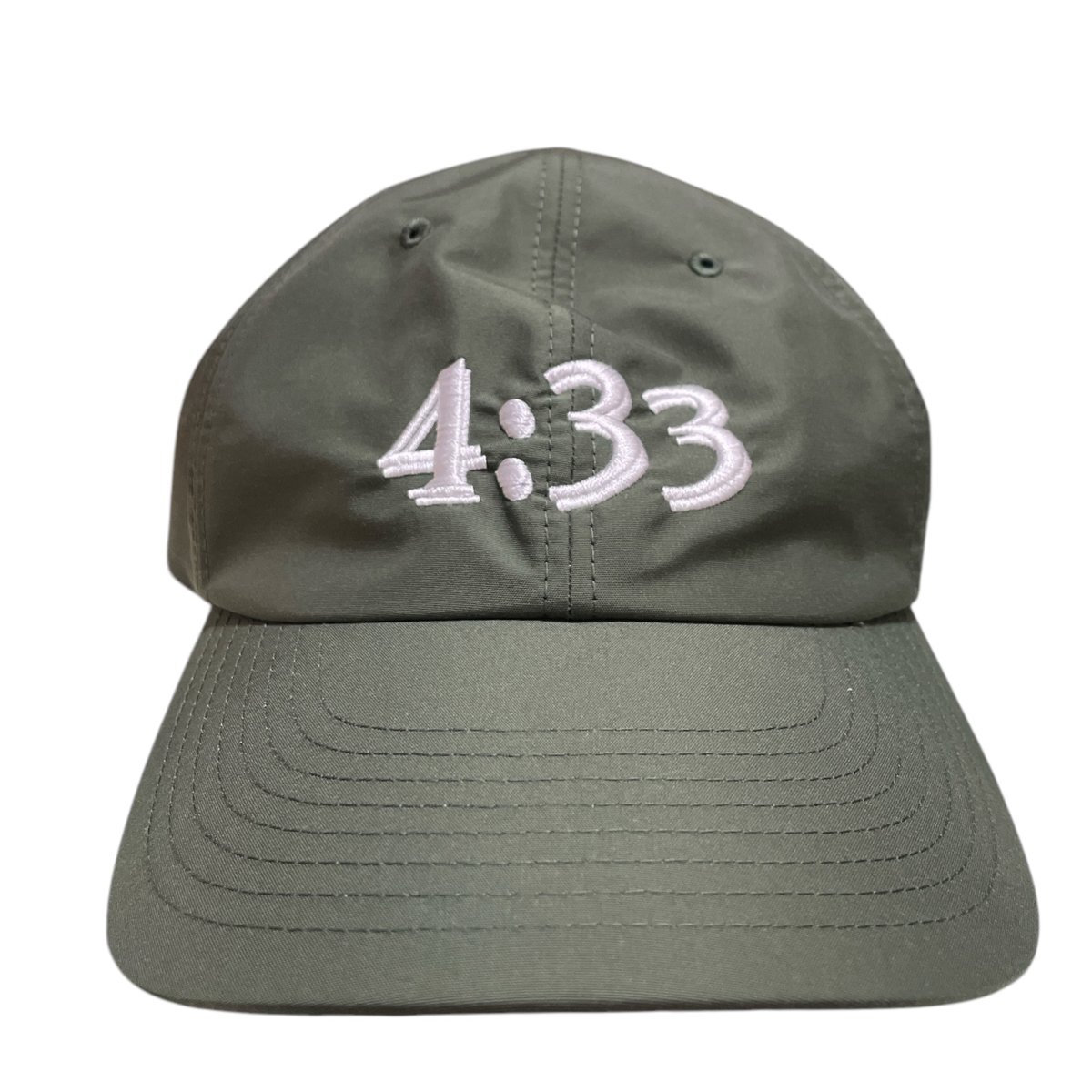 GARBAGE PRE CURVE BRIM 6 PANEL CAP (4:33) Olive