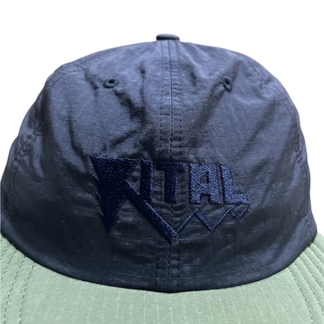 GARBAGE Soft Brim 6Panel Cap (VITAL) Navy