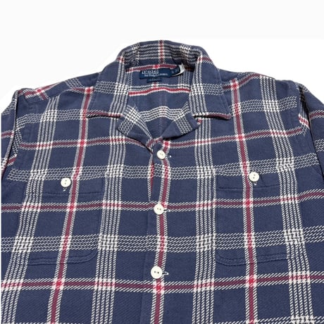 Polo Ralph Lauren Cotton ネル L/Sシャツ (Classic Fit)
