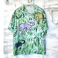 50%off 4WD All-Over Paintings S/S Shirt (Horse)