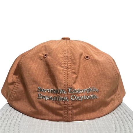 GARBAGE Soft Brim 6Panel Cap (HAPPY CHEMICALS) Orange/Sand