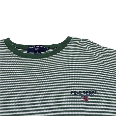 POLO SPORT カノコ ボーダー Tee