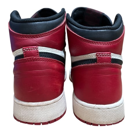 NIKE GS AIR JORDAN 1 RETRO HIGH BRED TOE