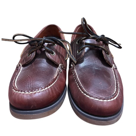 Timberland レザーデッキシューズ 4
