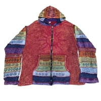 タイダイ Zip Hoodie (2/28A-4)