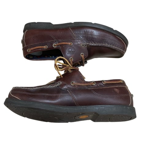 Timberland レザーデッキシューズ 2