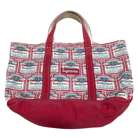 2009ss Supreme “Budweiser” Tote Bag